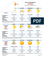 Meteo Livorno