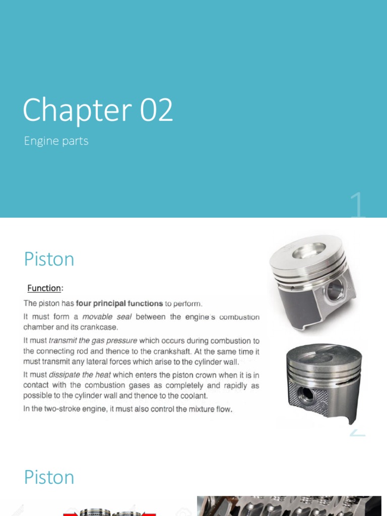 Chapter 02 Engine Parts PDF PDF