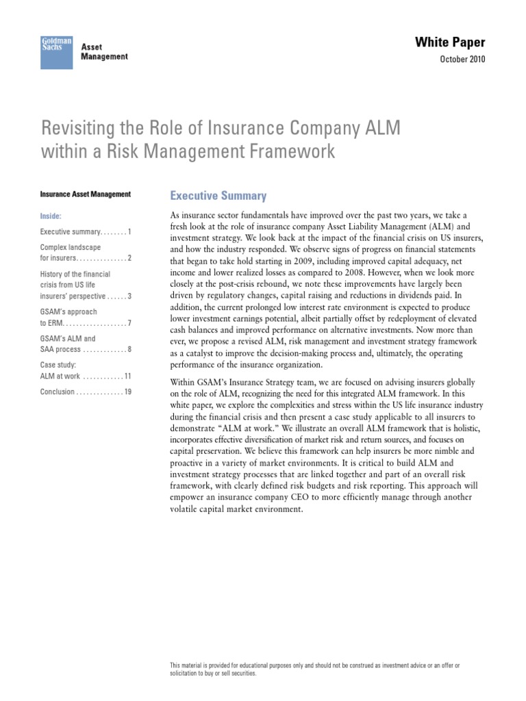 Insurance ALM PDF | PDF | Bond Duration | Insurance