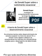 A Teoria de Donald Super Sobre o Desenvolvimento