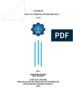 Laporan Praktikum Array