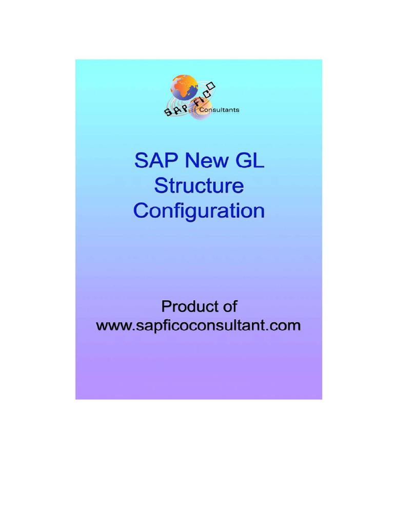 SAP New GL Configuration PDF | PDF