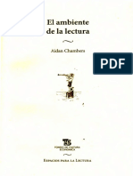 CHAMBERS Aidan - El Ambiente de La Lectura PDF