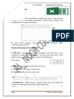 اسنان اولى حاسوب عملي الاكسل PDF