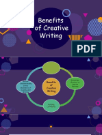 Benefits of Creative Writing