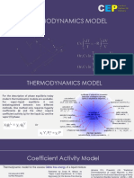 Thermodynamic Models and BIP Optimization
