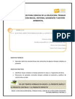 Apunte Teórico Sobre Los Tiempos Verbales en Presente