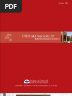 Management: Extending Research Frontiers