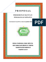 Proposal PERMOHONAN PEMASANGAN KWH PLN