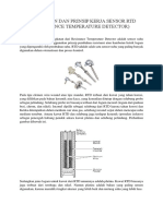 Pengertian Dan Prinsip Kerja Sensor RTD