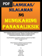 Behavioral Objectives in Filipino | PDF