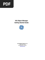 IAS Object Manager GNG Started Guide PDF