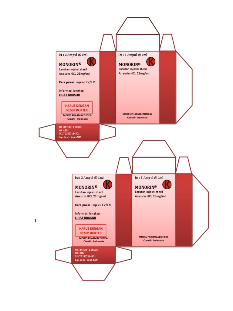 P1 Injeksi Aneurin | PDF