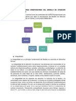 Principios y Valores Orientadores Del Modelo de Atención Integral de Salud