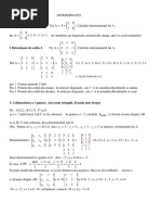 Determinant i