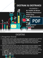 Ekstrak & Ekstraksi