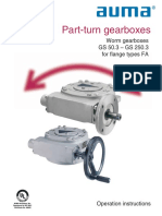 Worm Gearbox GS50.3 - GS250.3 With FA Flange PDF