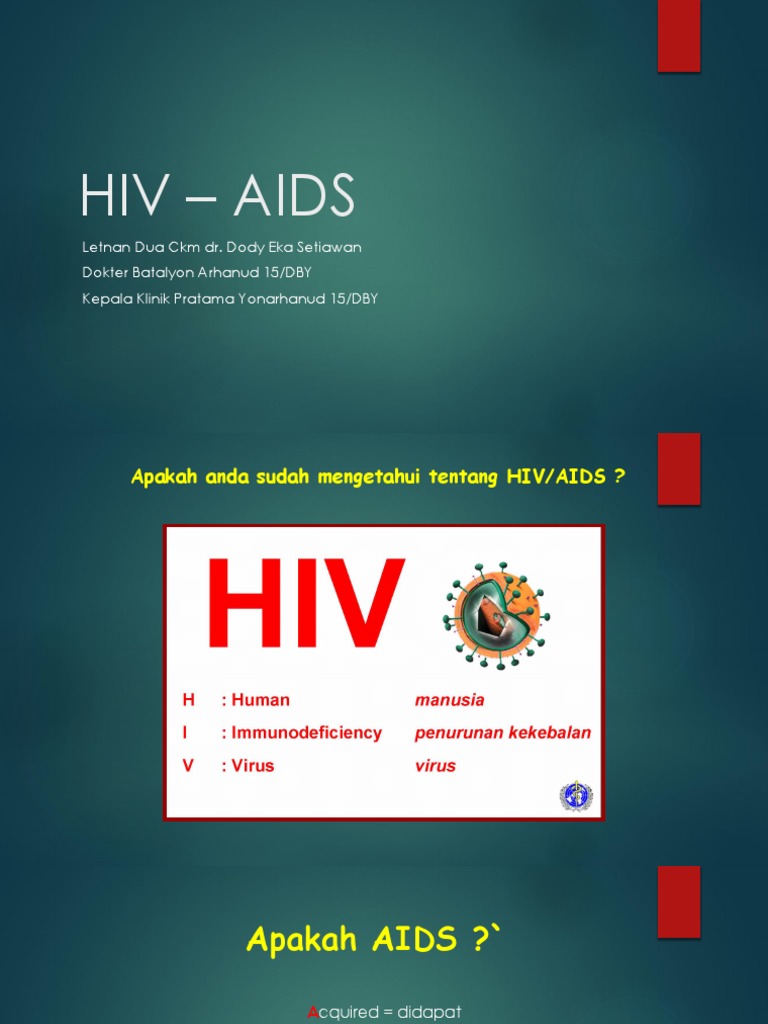 HIV-AIDS GEJALA | PDF