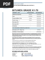 Bitumen Emulsion k1 70