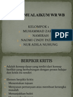 kelompok 1 berfikir kritis