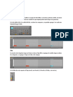 Armar percusión en Ableton Live