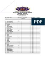 Daftar Hadir Pengembangan Diri