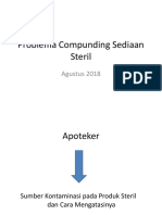 Problema Compunding Sediaan Steril