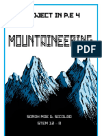 Project in PE4 Mountaineering