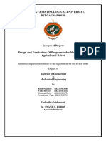 Design and Fabrication of Programmable Multi Purpose Agricultural Robot