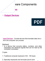 Cs100 Lec 3 (Hardware Input & Output)