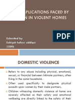 Socio PPT - Domestic Violence