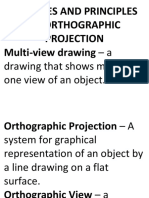 Theories and Principles of Orthographic Projection