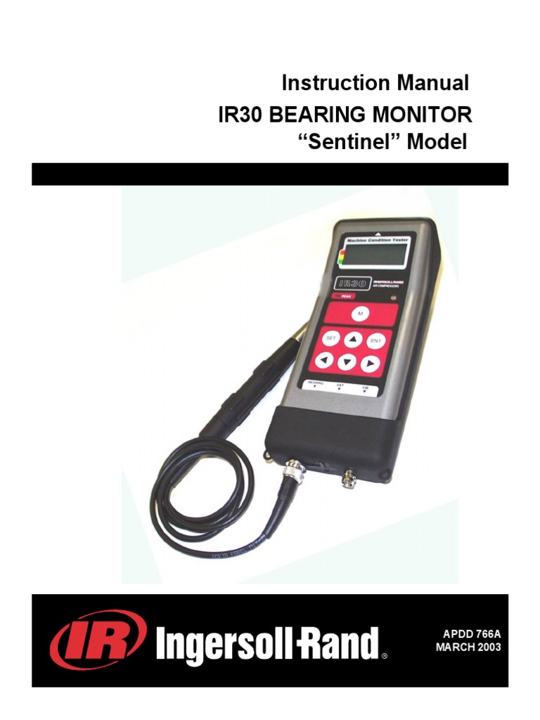 IR30 Sentinel Shock Pulse Manual | PDF