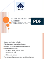 Steel Authority of India Limited Performance Appraisal