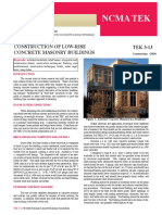Tek 3-13 Construction of Low-Rise Concrete Masonry Buildings PDF