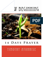 14 Days Prayer For A New Beginn - Timothy Atunnise PDF