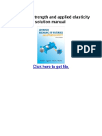 Advanced Strength and Applied Elasticity Fifth Edition Solution Manual