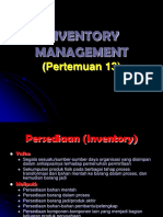 PERTEMUAN 13 INVENTORY MANAGEMENT