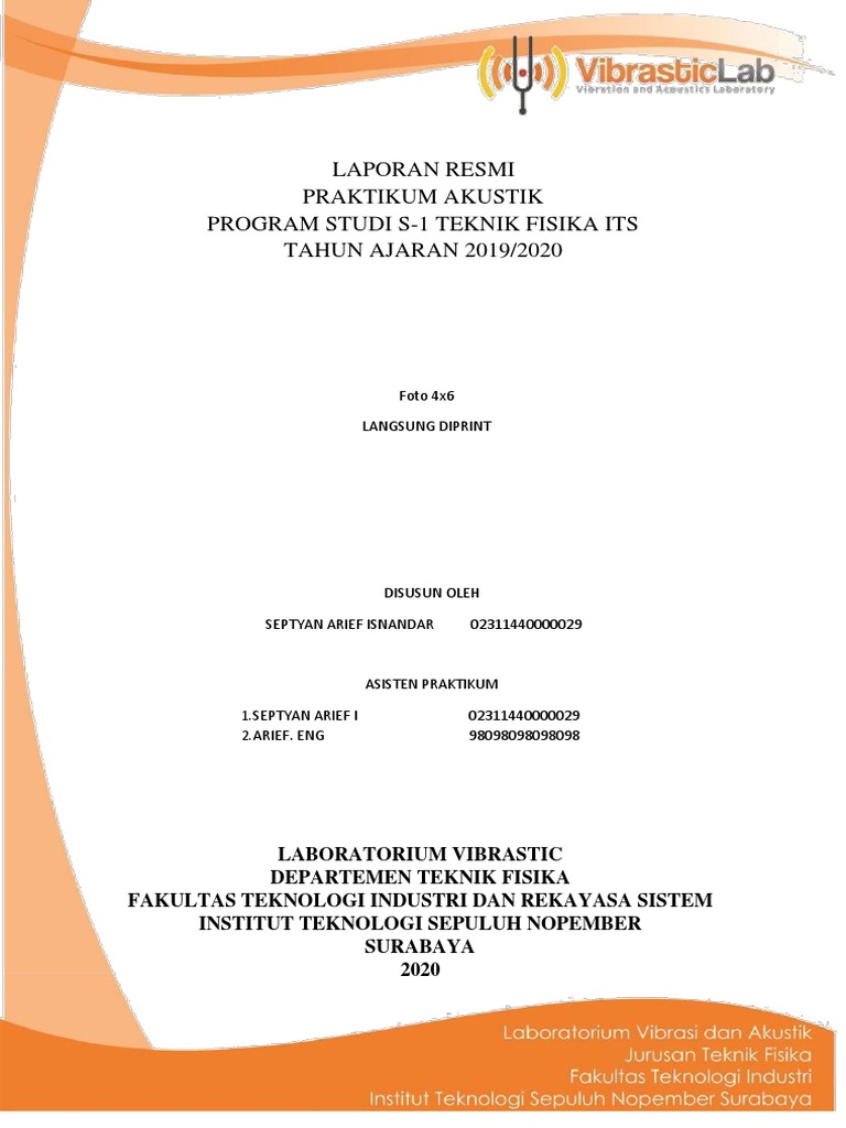 Format Laporan Resmi | PDF