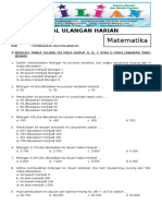 Soal Matematika Kelas 4 SD Bab 2 Penaksiran Dan Pembulatan Dan Kunci Jawaba