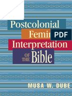 (Musa - W. - Dube) - Postcolonial - Feminist - Interpretatio (Book4You) - Copy-1 PDF