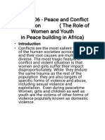 Peacebuilding - GSP 2206 SC