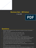 Business Quiz Questions on Companies and Brands
