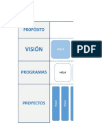 Plantilla Mapa Estratégico Excel