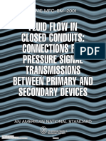 ASME MFC - 08M Fluid Flow in Closed Conduits - Connection of Pressure Signal Between Primary & Secondary Devices