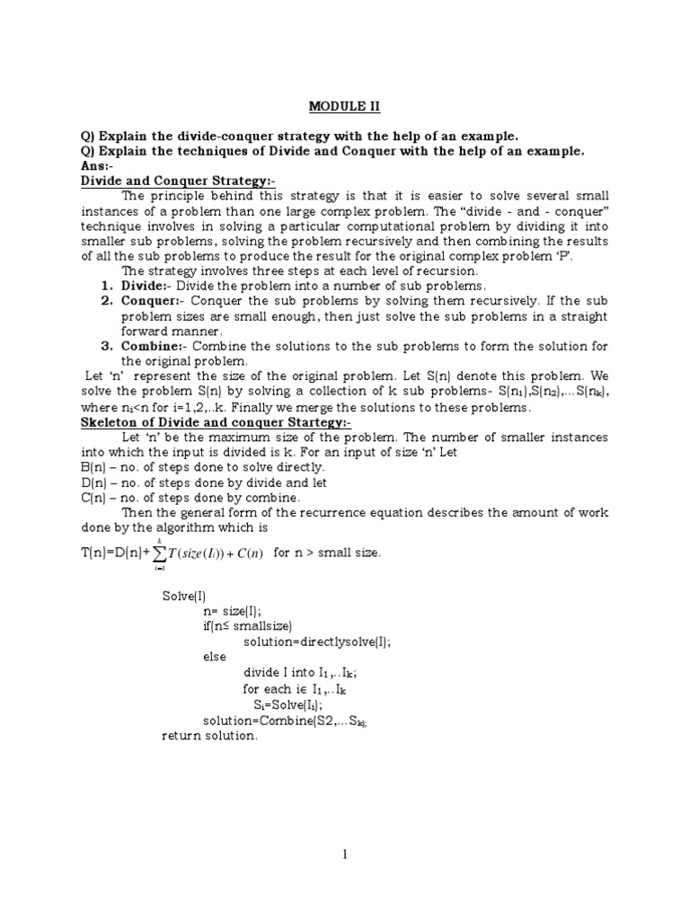 Module Ii | PDF