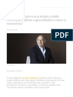 "O Estresse Provoca Muito Ruído Cerebral e Afeta Capacidades Como A Memória" EL PAÍS Semanal EL PAÍS Brasil