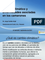 Cambio Climatico y Enfermedades en El Camaron