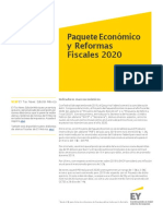 Paquete Economico 2020