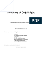 Igbo Dictionary PDF